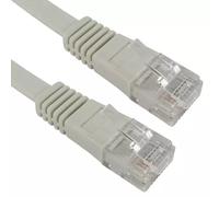 Cables Direct RJFLAT-15 networking cable Grey 15 m Cat5e U/UTP (UTP)