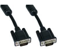 Cables Direct SVGA 2m M-M VGA cable VGA (D-Sub) Black