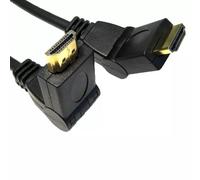 Cables Direct Swivel HDMI High Speed w/ Ethernet 7m HDMI cable HDMI Type A (Standard) Black