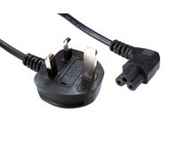 Cables Direct Type G/C5 1.8m Black Power plug type G C5 coupler
