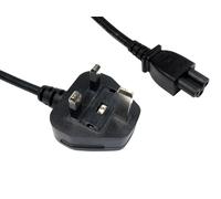 Cables Direct UK - C5 3m Black C5 coupler