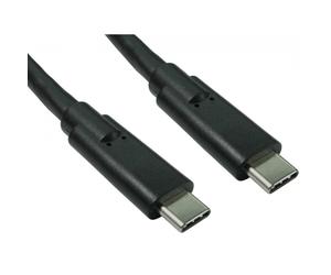 Cables Direct USB3C-901-2M USB cable USB 3.2 Gen 1 (3.1 Gen 1) USB C Black