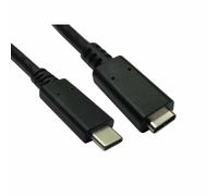 Cables Direct USB3C-901EXT USB cable USB 3.2 Gen 1 (3.1 Gen 1) 1 m USB C Black