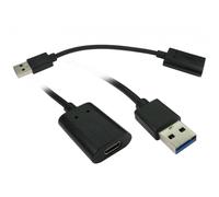 Cables Direct USB3C-951REV USB cable USB 3.2 Gen 2 (3.1 Gen 2) USB A USB C Black