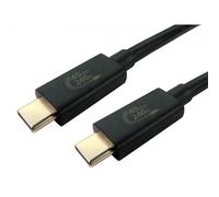 Cables Direct USB4-5070E USB cable USB4 Gen 2x2 0.7 m USB C Black