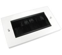 Cables Direct UT-734BK cable organizer Wall Black. White 1 pc(s)