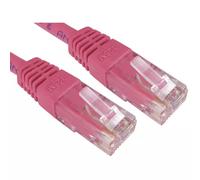 Cables Direct UTP Cat6 7m networking cable Pink U/UTP (UTP)