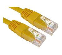 Cables Direct UTP Cat6 7m networking cable Yellow U/UTP (UTP)