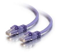 C2G 3m Cat6 550MHz Snagless Patch Cable 3m Cat6 U/UTP (UTP) Purple networking cable