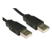 CablesDirect 1 m USB 2.0 USB - USB A, USB A M/F 1 M Black USB A Cable M/F 1 m; USB A; USB A; male/female, black, 38 G