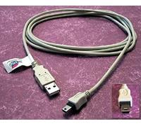 CablesDirect 2 m USB Cable - USB Cable (USB A, USB B, 2 m) Grey