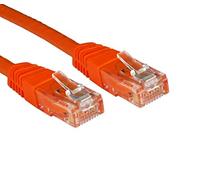CablesDirect 2 m UTP Cat6 2 m Orange Cat6 U/UTP Patch Cable (UTP) Network Cable - RJ-45 Network Cable (2 m, RJ-45 Cat6 U/UTP Patch Cable (UTP), Orange)