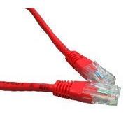 CablesDirect 3 m Cat5e UTP 3 m Network Cable - RJ-45 Network Cable (3 M, RJ-45, Red)