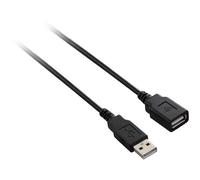 CablesDirect 5 m USB 2.0 Extension Cable USB-A Male to USB-A Black USB - USB (Cables 5 m; USB A; USB A; male/female, black, gold)
