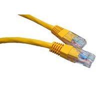 CablesDirect Cat5e UTP 5 m 5 m Yellow - Network cable (5 m, RJ-45, RJ-45, Yellow)