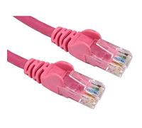 CablesDirect Cat6 0.5m 0.5m LSOH Network Cable 0.5m U/UTP (UTP) Pink - Network Cables (0.5m, LSOH, 0.5m, Cat6, U/UTP (UTP), RJ-45, RJ-45, Pink)