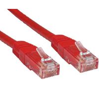 CablesDirect Cat6 U/UTP 3 m Cat6 U/UTP (UTP) Red - (3 m Cat6 U/UTP network cable (UTP), RJ-45, RJ-45, Red)