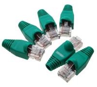 CablesOnline 6-Pack 10/100 4-Pair Ethernet Green Loopback Plugs, TS-UL02-6
