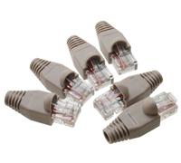 CablesOnline 6-Pack 10/100 Ethernet Loopback Plug, Pinout 1-to-3, 2-to-6, Gray TS-UL01-6