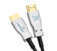 Cablesson Ivuna Advanced AOC HDMI 2.0 Active Optical Cable - Fiber Optic HDMI Cable Optical Electric Transfer HDMI 4K60Hz Cable - 4K Ultra 3840 x 2160 @ 60Hz 3D, 18Gbps 4:4:4/4:2:2/4:2:0 HDMI - 15m