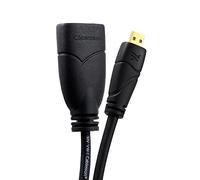 Cablesson Ivuna Micro HDMI 0.2m Extension - upto 1080p - v1.4/2.0 - Audio & Video - Full HD - Connecting HD Devices using the new Micro HDMI Connector to PC or TV Gold Plated 3D Full HD 1080p 4k2k