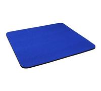 CableStop ® 6MM PLAIN BLACK BLUE GREEN YELLOW RED GREY FABRIC MOUSE MAT FOAM BACK PC DESKTOP COMPUTER LAPTOP MOUSE PAD (Blue)