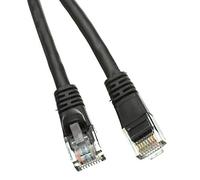CableWholesale 1ft Cat6 UTP 0.3 m CAT6 U/UTP Patch Cable (UTP) Network Cable - Black (Network Cables 0.3 m CAT6 RJ45 U/UTP Patch Cable (UTP), RJ-45, Black)