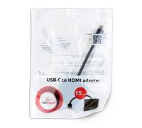 Cablexpert USB-C to HDMI adapter, Black | Cablexpert