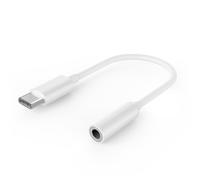 Cablexpert | USB type-C plug to stereo 3.5 mm audio adapter cable, White | A-CM-