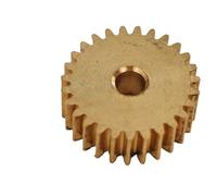 Cabluandry 1pc 0.5 Module 19T 20T Brass Cylindrical Gear 2mm 3mm Loose Tight Hole Straight Teeth Pinion 0.5M Flat Spur Gear Straight(20T 1.98mm bore)