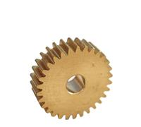 Cabluandry 1pc 0.5 Module 84 Teeth Cylindrical Gear 43mm Diameter 5mm Thick Pinion 0.5M 84T Straight Teeth Flat Spur Gear Straight(18mm bore)