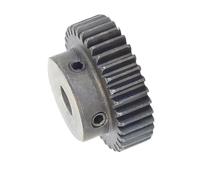 Cabluandry 1pc 0.5M 59T Carbon Steel Cylindrical Gear 0.5 Module 59 Teeth Spur Gear with Step 3mm 4mm 5mm 6mm 6.35mm 8mm 10mm Hole Pinion Straight(10mm bore)