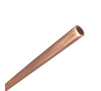Cabluandry T2 Copper Tube OD Outer Diameter 32mm 35mm OD 40mm 45mm 50mm 54mm Large Diameter Thick-Walled Straight Copper Pipe Hollow(35x2mm 245mm)