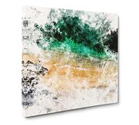 Cabo Bello Beach In Mexico Watercolour Canvas Print | Gallery Wrapped 30mm Frame Wall Art | 20x20 inches | Ready to Hang | Coastal Seascape Picture | Living Room Bedroom Lounge Office