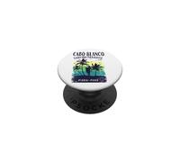 Cabo Blanco Surfing Paradise Piura Peru Retro Wave PopSockets Adhesive PopGrip