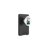 Cabo Blanco Surfing Paradise Piura Peru Retro Wave PopSockets PopWallet for MagSafe