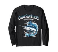 Cabo San Lucas Los Cabos Baja California Sur Marlin Tourist Long Sleeve T-Shirt