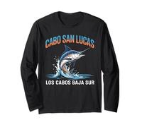 Cabo San Lucas Los Cabos Baja California Sur Marlin Tourist Long Sleeve T-Shirt