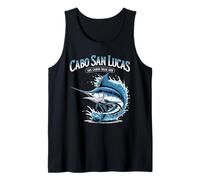 Cabo San Lucas Los Cabos Baja California Sur Marlin Tourist Tank Top
