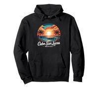 Cabo San Lucas Mexico Beach Summer Vacation Vintage Retro Pullover Hoodie
