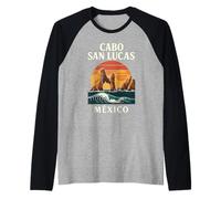 Cabo San Lucas Mexico Mexican Los Cabos Vacation Beach 2026 Raglan Baseball Tee