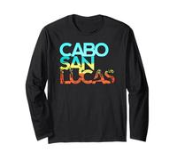 Cabo San Lucas Mexico Retro Mexican Resort Vacation Trip Long Sleeve T-Shirt