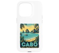 Cabo San Lucas Mexico - Retro Spring Break Beach Vacation Case for iPhone 15 Pro