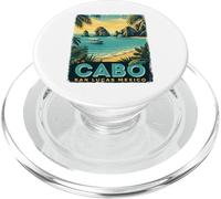 Cabo San Lucas Mexico - Retro Spring Break Beach Vacation PopSockets PopGrip for MagSafe