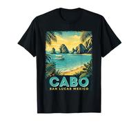 Cabo San Lucas Mexico - Retro Spring Break Beach Vacation T-Shirt