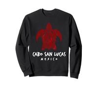 Cabo San Lucas Mexico Tribal Sea Turtle Ocean Art Design Sweatshirt
