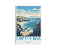 Cabo San Lucas Mexico Vintage Travel Posters 08x12inch(20x30cm) Canvas Art Poster And Wall Art Picture Print Bedroom Decor