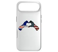 Cabo Verde American USA Flag - USA Cabo Verdean Heart Case for iPhone Air