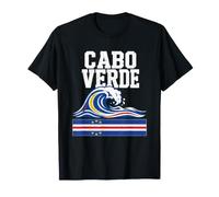 Cabo Verde Atlantic Ocean Wave Island Heritage T-Shirt
