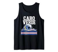 Cabo Verde Atlantic Ocean Wave Island Heritage Tank Top